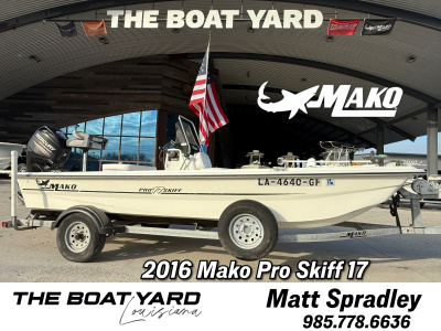 2016 Mako Pro Skiff 17cc