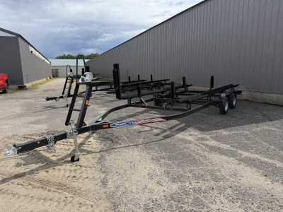 2026 Mid-America Trailer PTV20T Pontoon Tandem Axle Bunk Trailer