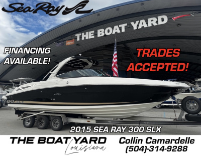 2015 Sea Ray 300 SLX