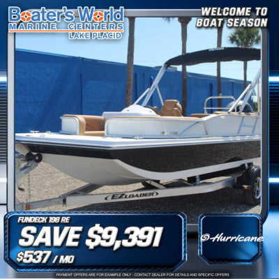 2025 Hurricane FunDeck 198 RE