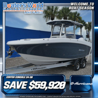 2025 Hurricane Center Console 24 OB