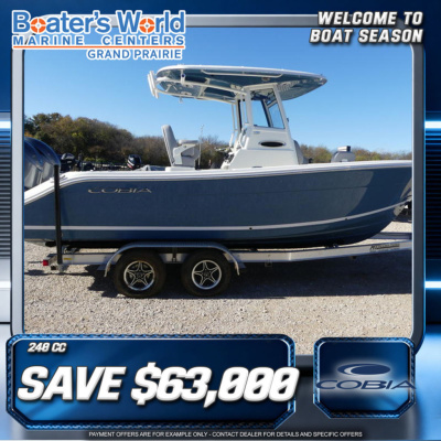 2025 Cobia 240 CC