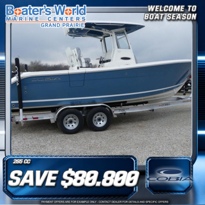 2025 Cobia 265 CC