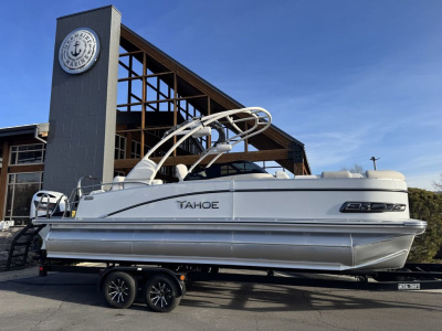 2026 Tahoe Luxury Performance Pontoon! Cascade Quad Lounge Sh