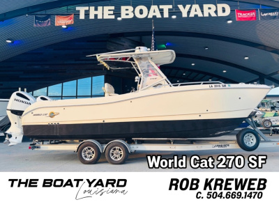 2007 World Cat Center Console 270SF