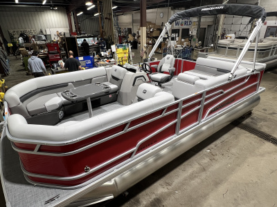 2026 Princecraft Vectra 21 Cruise Lounge Pontoon & Mercury 4-Stroke EFI