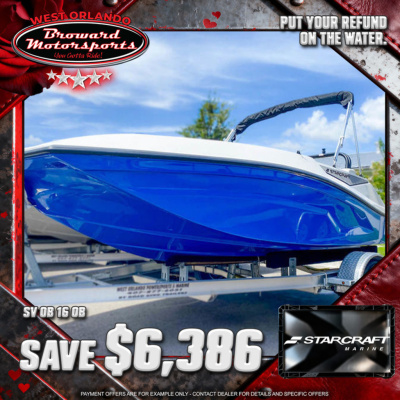 2025 Starcraft SV OB 16 OB