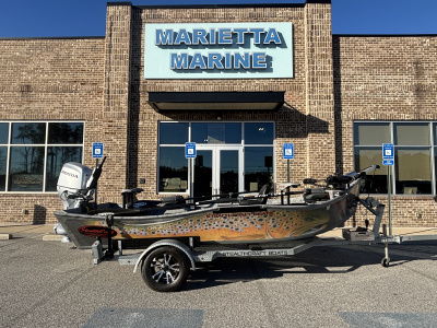 2021 Other 16 Power Drifter w/Honda Tiller Jet 65HP Engine and Trailer Included