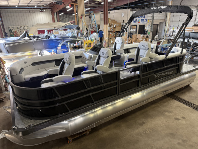 2026 Montego 8522 DL Quad Lounge Tritoon & Honda 4-Stroke EFI