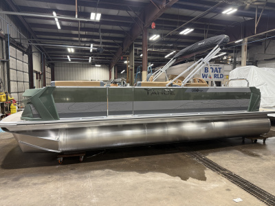 2026 Tahoe GEOfish 2385 Rear Fish Tritoon & Honda 4-Stroke EFI