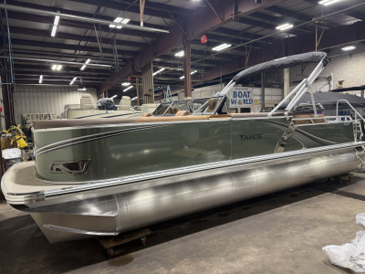 2026 Tahoe LTZ 2385 Elite Windshield Tritoon & Honda 4-Stroke EFI