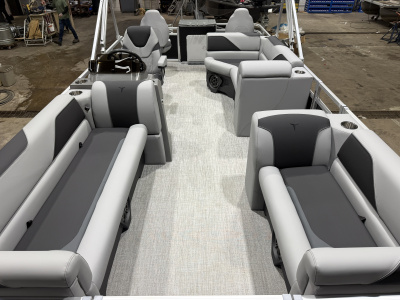 2026 Tahoe Sport 23E80 Fish & Cruise Pontoon & Honda 4-Stroke EFI