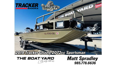 2019 Tracker GRIZZLY 2072 CC Sportsman