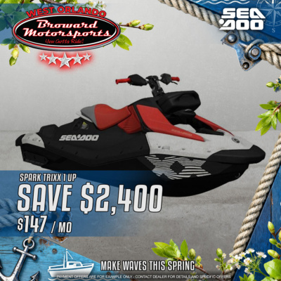2025 Sea Doo Spark™ Trixx for 1 Rotax® 900 ACE™ - 90 iBR and Audio