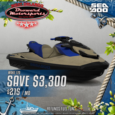 2025 Sea Doo Wake™ 170 iBR and iDF