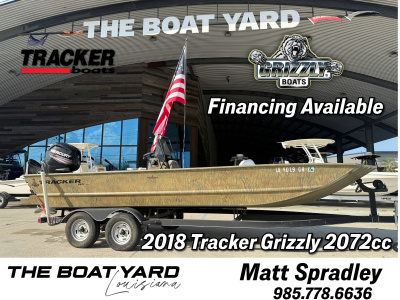 2018 Tracker Grizzly 2072cc