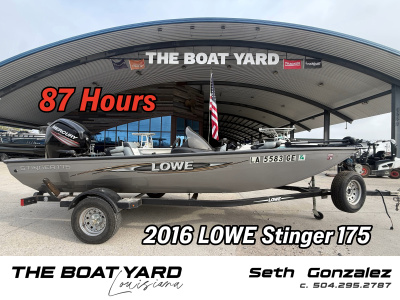 2016 Lowe Stinger 175