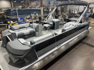 2026 Tahoe GEOfish 2385 Rear Fish Tritoon & Honda 4-Stroke EFI