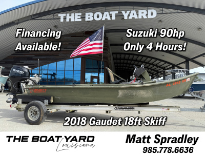 2018 Gaudet 18ft Skiff