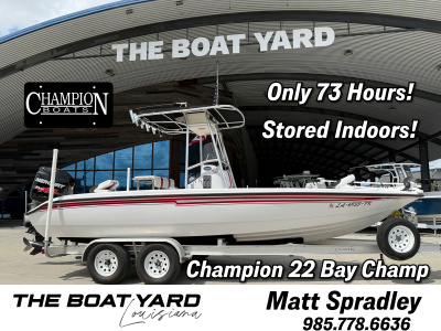 2005 Champion 22 Bay Champ