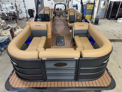 2026 Bentley Elite 253 Admiral 350HP Quad Lounge Tritoon