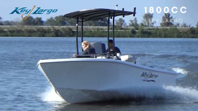 2015 Key Largo 1800CC Fish W/ 115HP Mercury & Trailer