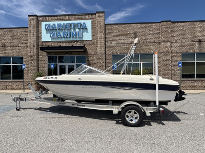 2003 Bayliner 185 BR Runabout Series w/MerCruiser 4.3L - 190HP Engine and 2024 Load Rite Trailer