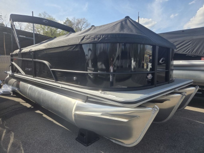2026 Crest Conquest SE 220 Cruise Tri-Toon w/115 and Trailer