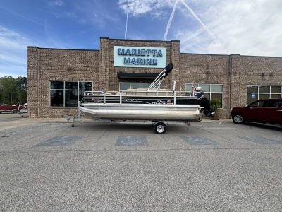 2020 Sun Tracker Fishin Barge 20DLX w/Mercury 90ELPT CT 90HP - 4 - Stroke Engine