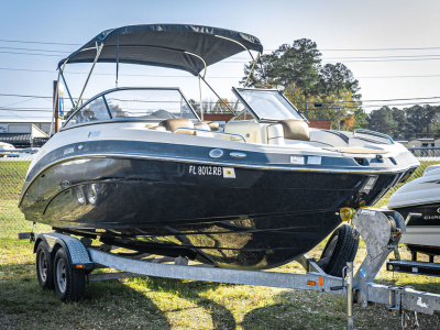 2014 Yamaha 242 Limited With Galvanized Trailer