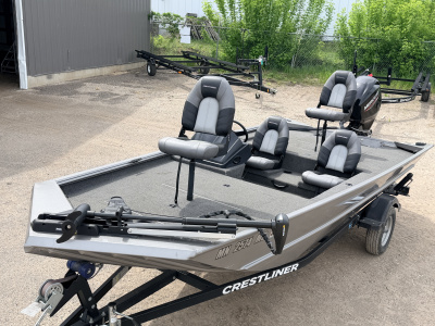 2021 Crestliner 1700 Ridge & 40HP Mercury 4Stroke - $15,995