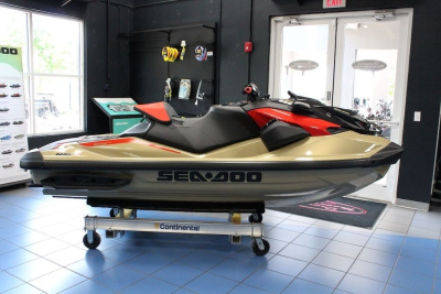 2025 Sea Doo RXP-X™ 325 Tech, BRP Premium A, iBR Metallic Tan / Lava Red