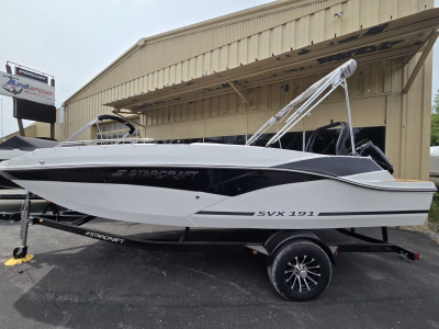 2026 Starcraft SVX OB 191 w/140hp and Trailer