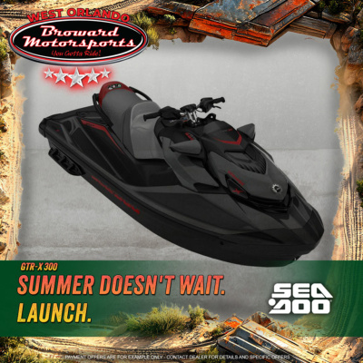 2026 Sea Doo GTR™-X 300 Tech, BRP Premium Audio, iBR
