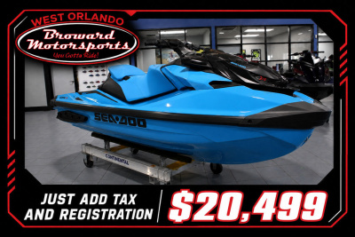 2026 Sea Doo RXP-X™ 325 iBR Gulfstream Blue Premium