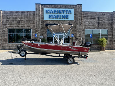 2021 Lund Pike Hunter w/Mercury 4 - Stroke - 20HP Engine and Trailer