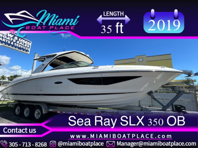2019 Sea Ray SLX 350 OB