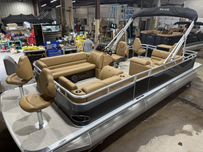 2027 Tahoe Sport 23E80 Fish & Cruise Pontoon & Honda 4-Stroke EFI