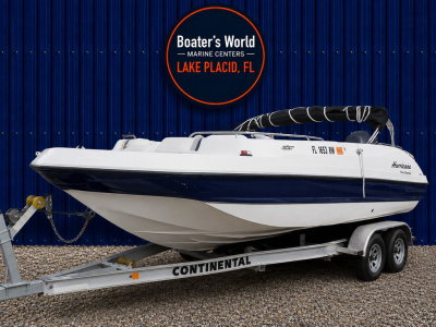 2015 Hurricane SunDeck Sport 232 OB