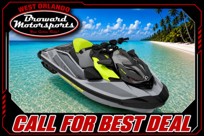 2026 Sea Doo RXP-X™ 325 iBR Ice Metal / Manta Green