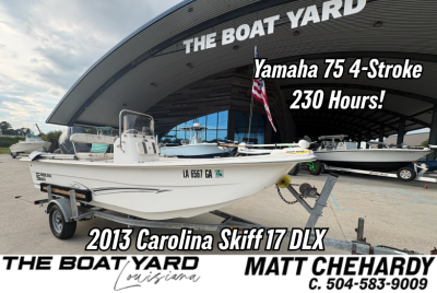 2013 Carolina Skiff 17 DLX