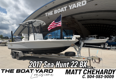 2017 Sea Hunt BX 22 BR