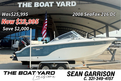 2008 Sea Fox 216 Dual Console