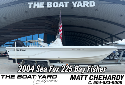 2004 Sea Fox 225 Bay Fisher