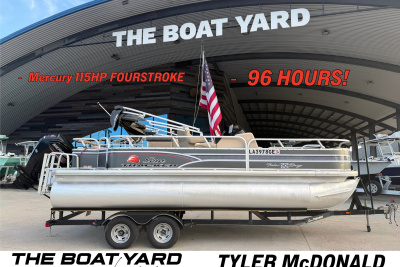 2015 Sun Tracker Fishin' Barge 22 Dlx