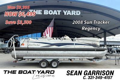 2008 Sun Tracker Party Barge 26 Regency Edition