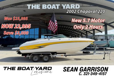 2002 Chaparral 220 Ssi