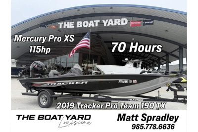 2019 Tracker Pro Team 190 Tx