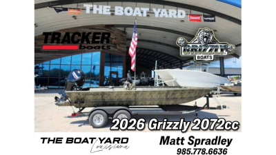 2026 Tracker Grizzly 2072 Cc