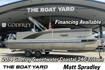 2014 Godfrey Sweetwater Premium Coastal Edition 240